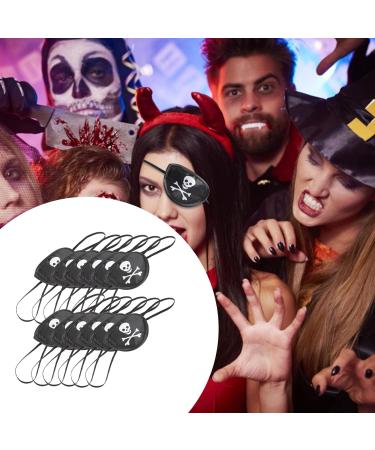 Homoyoyo Single Eye Patch 12pcs - Halloween Pirate Eye Cover & Amblyopia Eye Patches | Cosplay & Lazy Eye Solutions - Buy Online on GoSupps.com