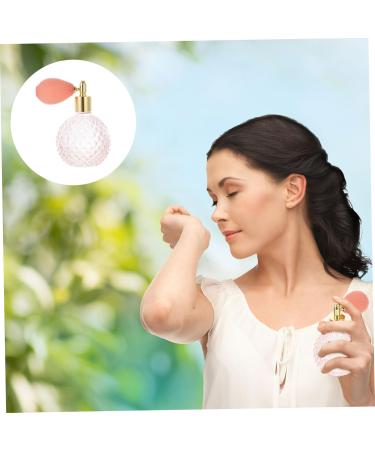 MAGICLULU Air Bag Spray Bottle Pump Terrarium Glass Containers Glass Perfume Bottle Mini Terrarium Cosmetic Makeup Dispenser Pink Make up Essential Oil Travel Crystal Glass 100 ml Pink - Buy Online on GoSupps.com