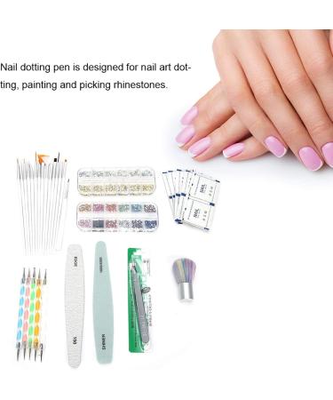 Designed For Nail Art Complete Set Of Nail Tools Nail Pen Manicure Tools Woman for Home Beauty Salon Manicure Store - Buy Online on GoSupps.com