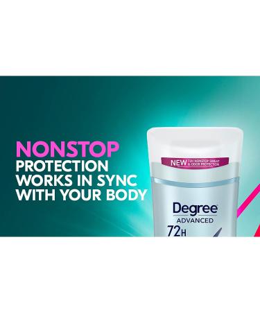 Degree Advanced Antiperspirant Deodorant 72-Hour Protection White Flowers & Lychee 2.6 oz - Women's Antiperspirant with MotionSense Technology - Buy Online on GoSupps.com