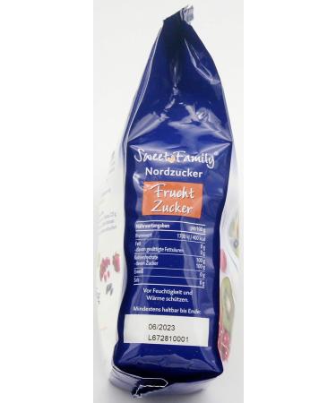 Buy Sweet Family Nordzucker Fruit Sugar - Pack of 7 (7 x 500g) | International Shipping Available - Buy Online on GoSupps.com