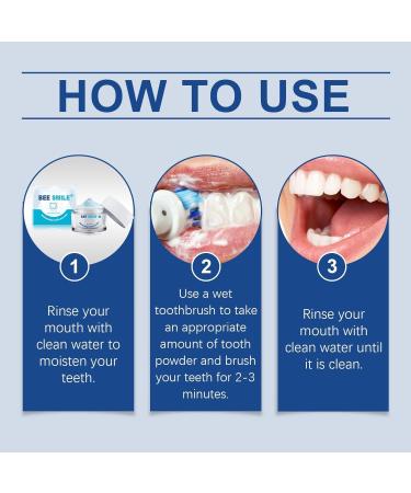 Mint Teeth Cleaning Powder - Reduces Tooth Surface Stains Boosts White Smile Charm Long-Lasting Freshness Supports Gum Health Improves Oral Care(5pcs) - Buy Online on GoSupps.com