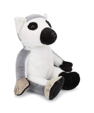 Zappi Co Plush Children's Stuffed Soft Cuddly Plush Toy-Part of Safari Animals Collection Perfect for Kids (25cm Height) (Ring Tailed Lemur)