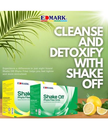 EDMARK Duo: Shake Off Phyto Fiber Pandan 20g x 12 Sachets + Splina Liquid Chlorophyll 500ml Bottle | Detox Drink Set for Cleansing Digestion Support Energy Boost & Body Balance (Pack of 2) - Buy Online on GoSupps.com