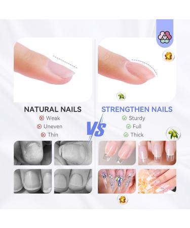 Saviland 5 in 1 Clear Builder Nail Gel 15ml | UV/LED Strengthening Gel for Repair & Extension | Nail Art Supplies - Buy Online on GoSupps.com