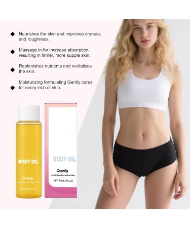  homomdy Brightening and nourishing body oil with vitamin E firms and moisturizes improves skin elasticity repairs dry and damaged skin light non-greasy brightening (1pcs) - Buy Online on GoSupps.com