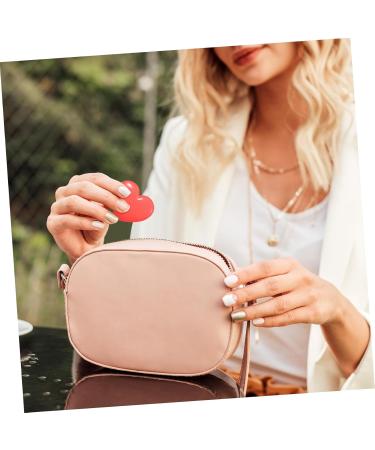 Beatifufu Set of 4 Compact Heart-Shaped Storage Boxes with Mirror for Lipstick and Eyeshadow for Travel - Buy Online on GoSupps.com