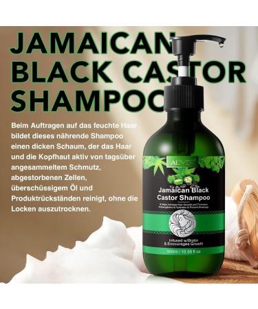 P-Beauty Castor Oil Shampoo with Biotin 3x300ml for Hair Growth Natural Hair Care & Scalp Care | Anti Hair Loss Shampoo - Buy Online on GoSupps.com