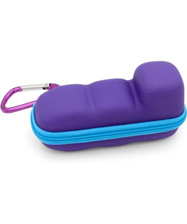 Asthma Inhaler Case with Lanyard and Carabiner Clip - Fits Standard and New Albuterol Inhaler Devices up to 4 Inches - Includes Asthma Case Only - Buy Online on GoSupps.com