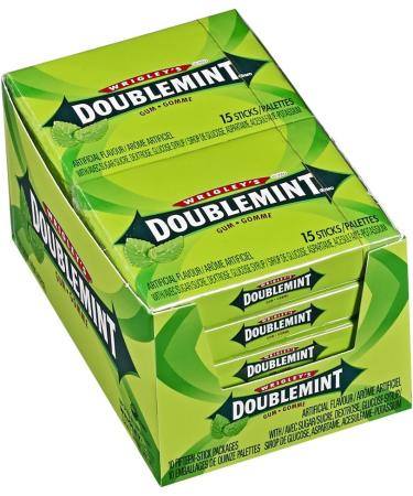 Wrigley's Doublemint 10 Count X 15 STICKS - Buy Online on GoSupps.com