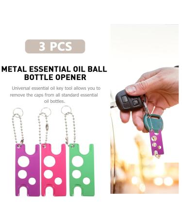 Buy Beaupretty 6 Pcs Essential Oil Bottle Opener - Universal Key Fob & Caps Remover for Roller Balls - Perfect Tool for Essential Oils - Durable Aluminum Alloy - International Shipping Available - Buy Online on GoSupps.com