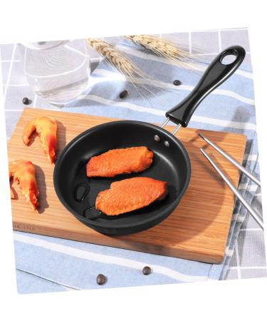 Zerodeko 4 Pcs Omelet Pan Tamagoyaki Frying Pan Steak Cooker Non Stick Skillets Breakfast Griddle Square Pan Non- Stick Frying Camping Griddle Pancakes Saucepan Egg Cooking Pot Mini Iron 25X12X2.8CMx2pcs Blackx2pcs - Buy Online on GoSupps.com