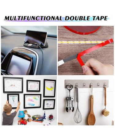 Double Sided Tape  Heavy Duty Mounting Tape  33FT x 0.4IN Adhesive Foam Tape 3M Quality for Home Office Car Automotive Decor - Buy Online on GoSupps.com