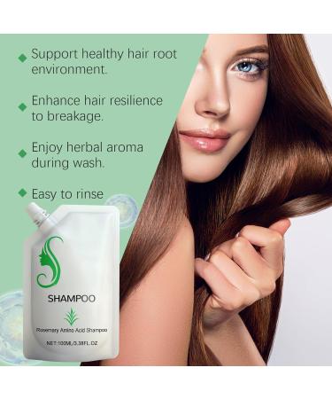 2026 Upgrade Rosemary Amino Acid Shampoo for Thinning Hair and Hair Growth Moisturizing and Strengthening Shampoo with Aloe Vera Gentle Daily Cleansing for Fine Hair (2) - Buy Online on GoSupps.com