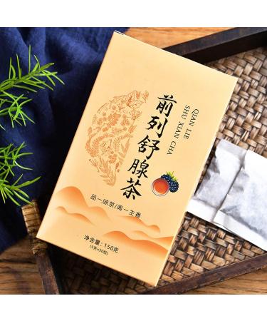 Portable Prostate Tea 30 Bags Prostate Tea Individual Package Prostate Balancing Herbal Tea for Men Male Prostatic Treatment Health Care 150g - Buy Online on GoSupps.com