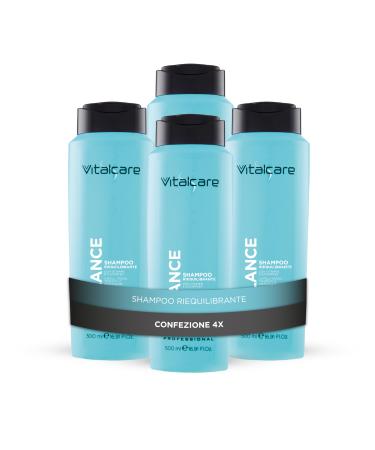 Vitalcare Vitalcare | Sebo Balance - Rebalancing Shampoo for oily or oily hair with vitamins and zjcomplex 4 x 500 ml