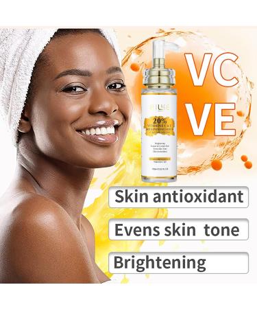 AILKE BOOST LUSTER AILKE Vitamin C & E Super Brightening Concentrated Serum Whitening Moisturizing Clean Skin Reduces Dark Spots with Niacinamide Glycerin for Face Body 100 ml Pack of 1 1 copy - Buy Online on GoSupps.com