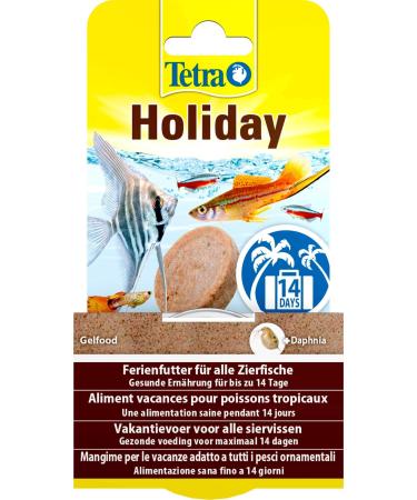 Tetra Holiday holiday food - gel feed block Fish feed for a balanced diet of all decorative fish over a longer period of time 30 g