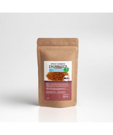 Quality Food. Churrasco Spice Mix. Ideal seasoning for your Steak and Meat recipes. 250 Gr.