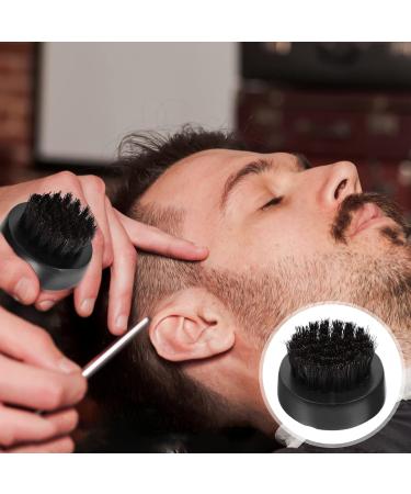Fomiyes Wild Boar Bristle Hairbrush for Men | Taschbart Brush | Walnut Style Beard & Hair Care | 5.5x5.5cm - Perfect for Clean Styles - Buy Online on GoSupps.com