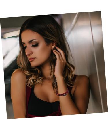GALPADA Dolphin Whale Bracelet Gift Girls Bracelets Girls Gift Ocean Bracelets Anklet Bracelets for Women Bracelet for Charms Girl Gifts Dolphin Bracelet Miss Jewelry Rope 56x2.5cm Claret - Buy Online on GoSupps.com