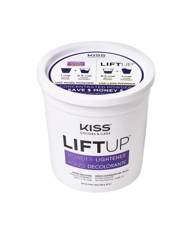 KISS LIFTUP Powder Lightener Hair Bleach 8oz - Professional Hair Lightening Formula - Buy Online on GoSupps.com