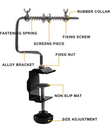 AGOOL Portable Fishing Line Winder Spooler - Adjustable Spinning Reel Spooling Station for Home, Boats - Multifunctional Stable Spooler Machine - Buy Online on GoSupps.com