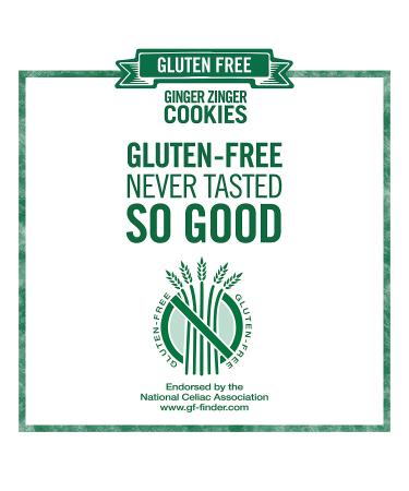Tates Bake Shop Gluten Free Ginger Zinger Cookies - 7 oz | Delicious Snack - Buy Online on GoSupps.com