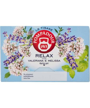  Pompadour Pompadour Tisana Relax 18 Filters 36 g - Buy Online on GoSupps.com