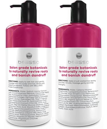 Apple Cider Vinegar Shampoo & Conditioner Set | Sulfate & Paraben Free | Anti-Dandruff Scalp Treatment with Biotin, Keratin & Moisturizing Oils | For Men & Women | 2 x 16 Fl Oz - Buy Online on GoSupps.com