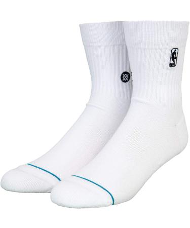 Stance NBA Logoman ST Quarter Socks 38-42 White