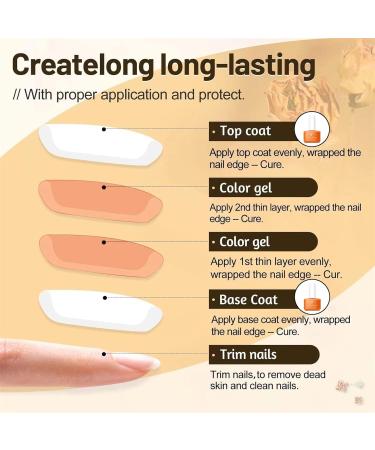 Tonitu G Gel Nail Polish Set 6 Colors Gel Polish Kit Glitter Gold Beige Deep Brown Chocolate Burgundy Nail Art Design Soak Off LED at Manicure DIY Home Salon Gifts for Women Girls Cozy Browns - Buy Online on GoSupps.com