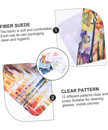 24 Pcs Anti-Fog Glasses Cleaning Cloth - Portable Lens Wipes & Eyeglasses Cleaning Cloths for Smudge-Free Vision - Buy Online on GoSupps.com