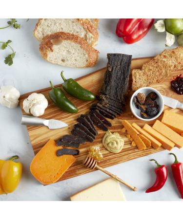Stryve Biltong Charcuterie Slab - Original Flavor 8oz | High-Protein Snack - Buy Online on GoSupps.com