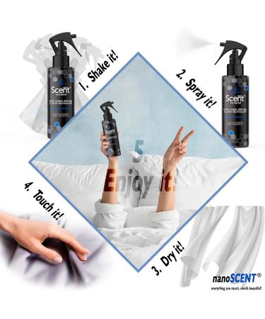 Nano Scent Fabric Spray - Odor Eliminator for Textiles & Rooms | Shoe & Fabric Refresher in Various Scents - Buy Online on GoSupps.com