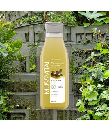 Mussvital Essentials Olive Oil Bath Gel 750ml - Buy Online on GoSupps.com