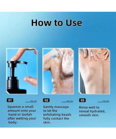 Body Wash Shower Gel with Long Lasting Scent Deep Cleansing Pore Care & Refreshing Skin Comfort (1 400g) 1 3.52 Ounce (Pack of 1) - Buy Online on GoSupps.com