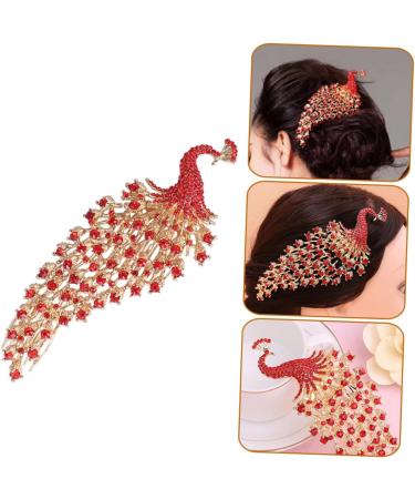 Beatifufu Peacock Crown Hair Comb Peafowl Headpieces Bridal Hair Combs Wedding Hair Jewelry Bridal Rhinestone Hair Combs Wedding Hair Combs Wedding Rhinestone Hair Combs Peafowl Hair Combs - Buy Online on GoSupps.com