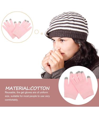 Beaupretty 1 Pair Pink Gloves Overnight Spa Gloves Moisturizing Gloves Overnight Hand Moisturizing Gloves Hand Caring Gloves for Women Lotion Moisturizing Gloves Care Casual Socks Gel - Buy Online on GoSupps.com