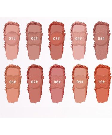  TianWlio multi purpose cream blusher cheek powder natural multicolour blush face blusher pearl effect makeup foundation contour pressed - Buy Online on GoSupps.com