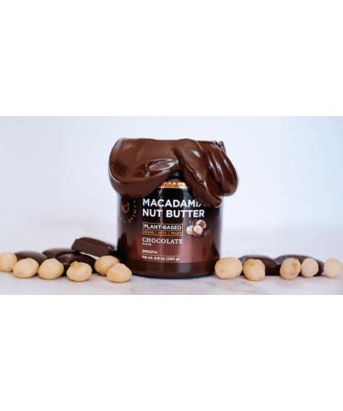 House of Macadamias Macadamia Nut Butter No Added Sugar No Palm Oil Vegan - Chocolate - 8.8 Oz - Buy Online on GoSupps.com