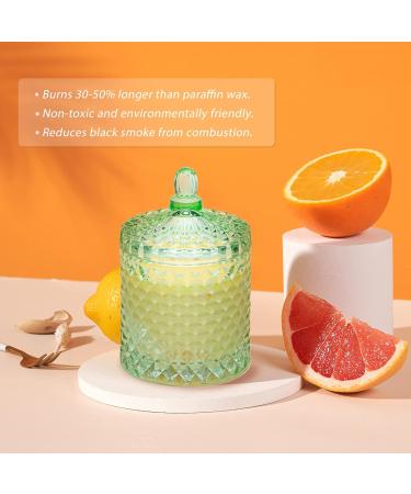 Luxury Scented Candle - Natural Soy Wax Aromatherapy 50-Hour Burn Time Perfect Gift for Women - Cotton Wicked 8.8oz Mixed Fruit Basket - Buy Online on GoSupps.com