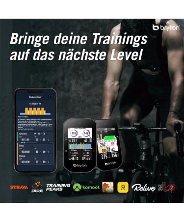 Bryton Rider S500 GPS Bike Computer - 2.4 Touchscreen Offline EU Card E-Bike Compatible (Shimano Steps & Ant+) - Buy Online on GoSupps.com