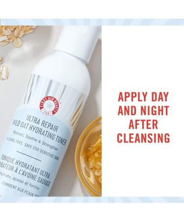 First Aid Beauty Ultra Repair Wild Oat Hydrating Toner - Alcohol-Free Calming Toner - Buy Online on GoSupps.com