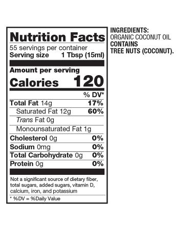 Organic Refined Coconut Oil 28oz by BetterBody Foods - Pure, Healthy Cooking Oil - Buy Online on GoSupps.com