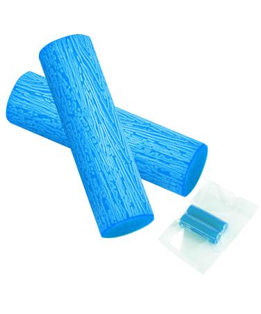 LA MIERE Aligner Chewies for Invisalign 2PCS Food Grade Silicone Chewies Blue