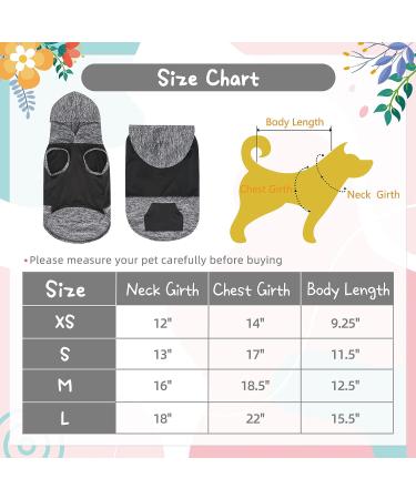 Cooling Dog Shirt | Breathable Fabric Summer Outfit for Small, Medium, Large Dogs - Black & Grey - Buy Online on GoSupps.com