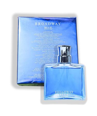 BROADWAY BLUE POUR HOMME EAU DE PARFUM 3.4 FL. OZ. 100ml. Woody Spicy fragrance for men. - Buy Online on GoSupps.com