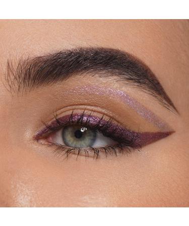 Oulac Liquid Glitter Eyeshadow Highly Pigmented Purple Eyeshadow Liquid Eyeshadow & Liquid Eyeliner | Metallic Deepened Amethyst Blendable Eye Make-up No Creases Vegan 5.4g Vamp It Up(26) - Buy Online on GoSupps.com