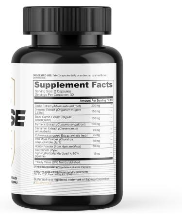 DAMN GOOD The Hodge Twins Immune Defense Supplement (60 Capsules) Sea Moss Blend Capsules for Everyday Balance Digestive Support and Whole-Body Wellness with Vitamins Minerals and Botanicals - Buy Online on GoSupps.com